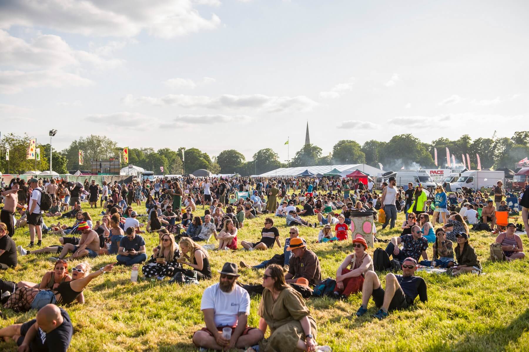 Colour and atmosphere across Strawberry Fair